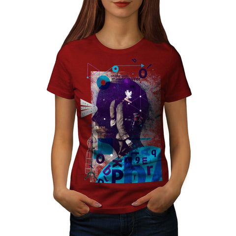 Mirror Wall Soldier Womens T-Shirt