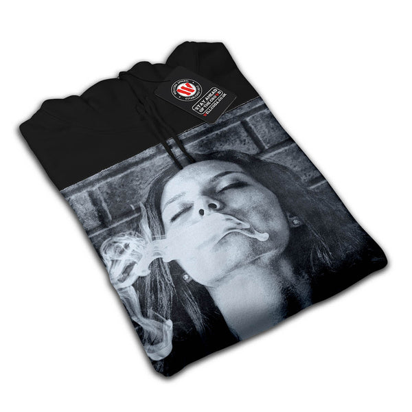 Glamour Smoke Inhale Mens Hoodie