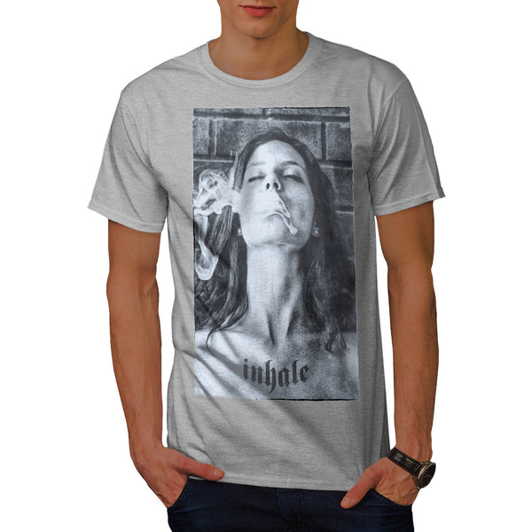 Glamour Smoke Inhale Mens T-Shirt