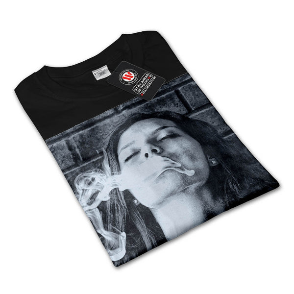 Glamour Smoke Inhale Mens Long Sleeve T-Shirt