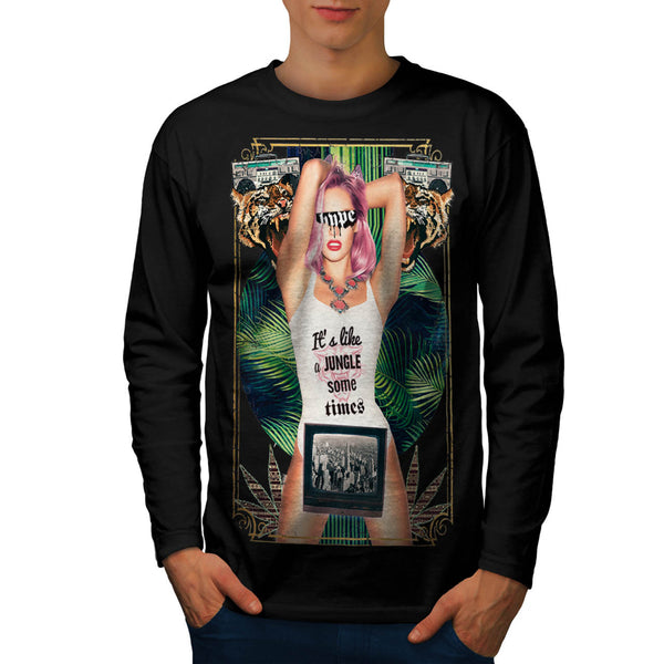 Like A Jungle Bong Mens Long Sleeve T-Shirt