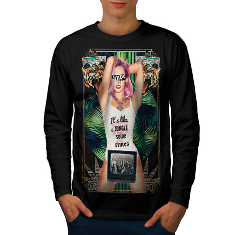 Like A Jungle Bong Mens Long Sleeve T-Shirt