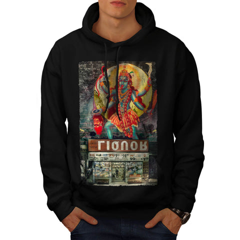 Hindu God Killer Mens Hoodie