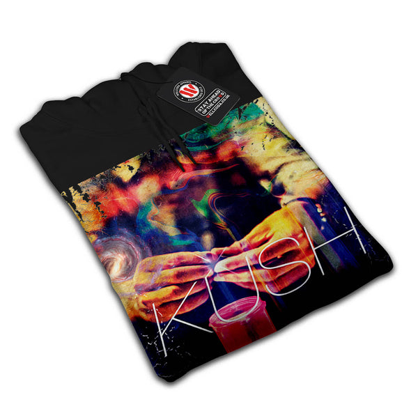 Crumble Kush Smoke Mens Hoodie