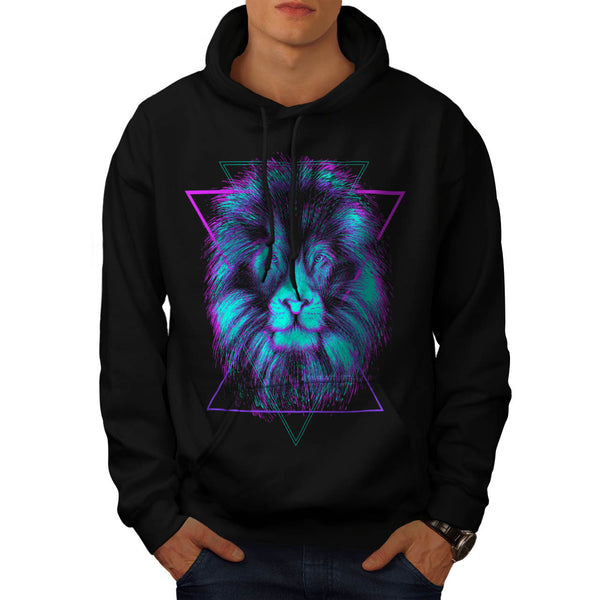 King Of Jungle Lion Mens Hoodie