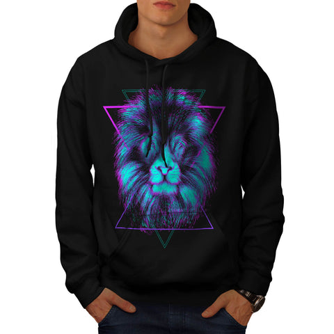King Of Jungle Lion Mens Hoodie