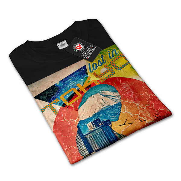 Lost In Tokyo City Mens Long Sleeve T-Shirt