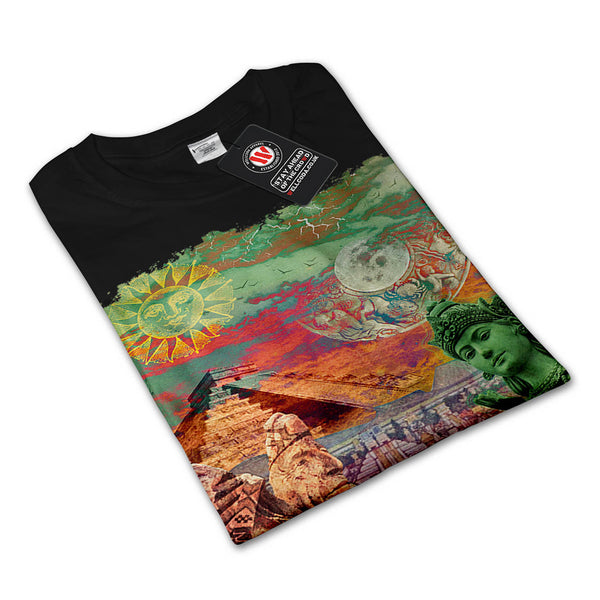 Wonders Of World Mens Long Sleeve T-Shirt