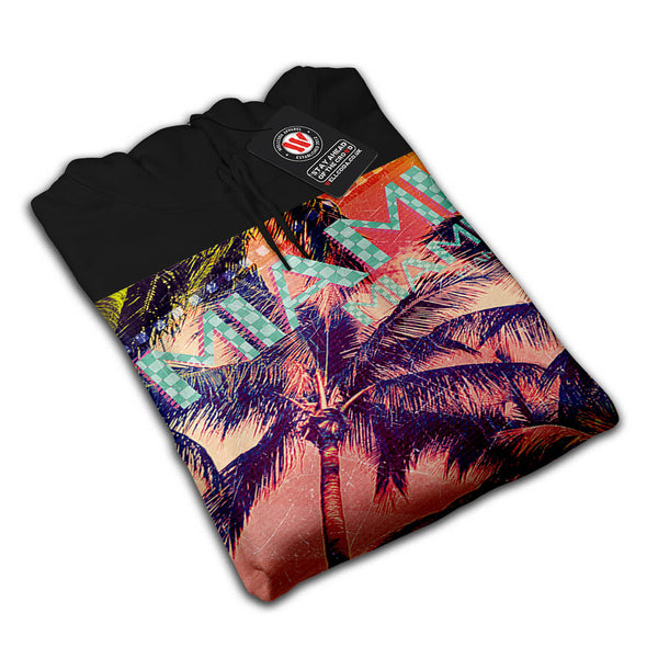 Miami Palm Beach Mens Hoodie
