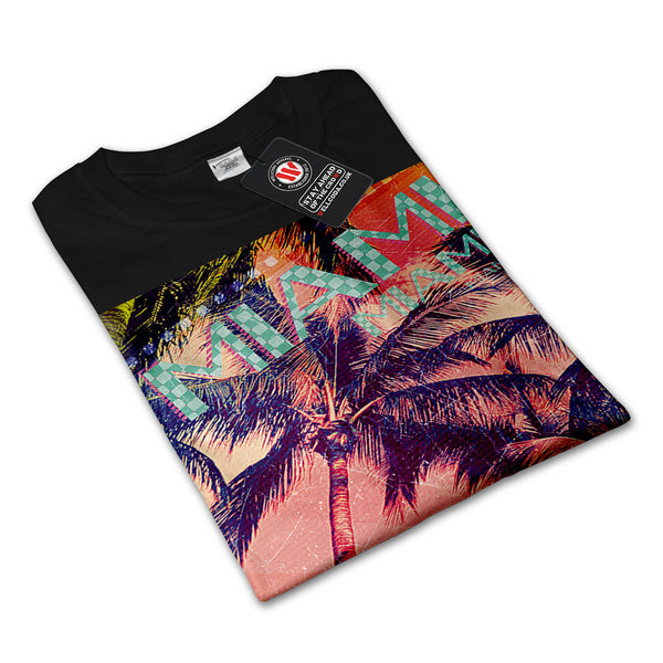 Miami Palm Beach Mens Long Sleeve T-Shirt