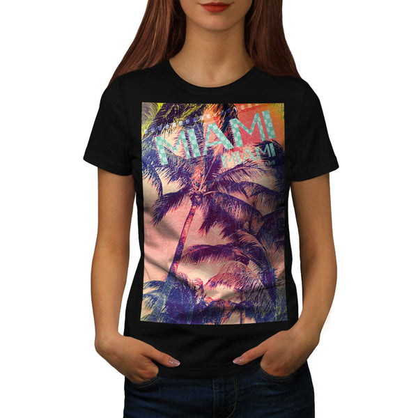 Miami Palm Beach Womens T-Shirt