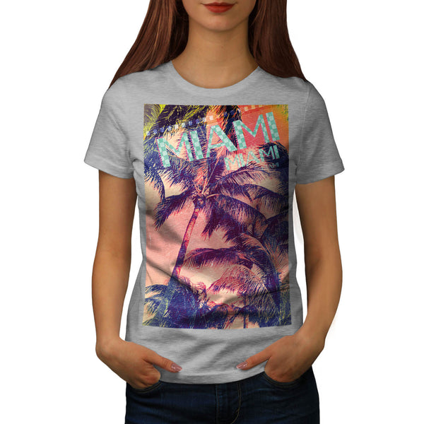 Miami Palm Beach Womens T-Shirt