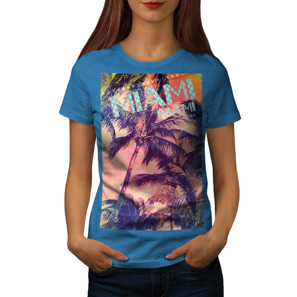 Miami Palm Beach Womens T-Shirt