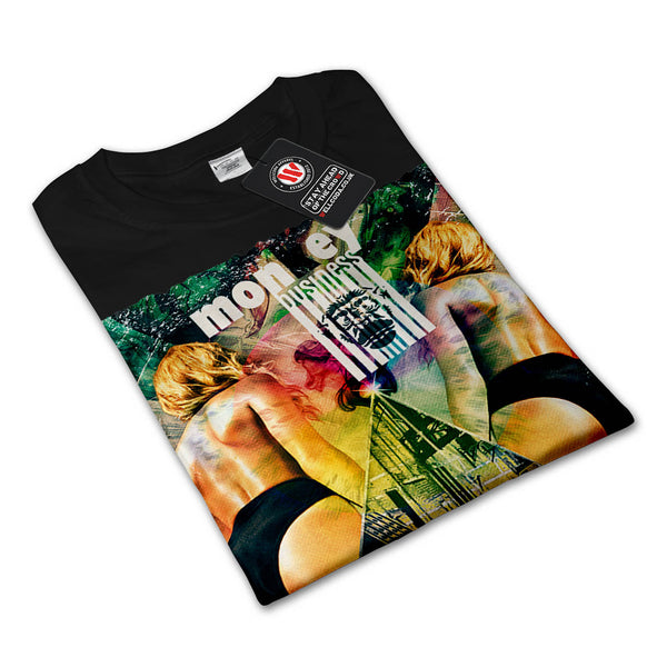 Monkey Business Girl Mens Long Sleeve T-Shirt