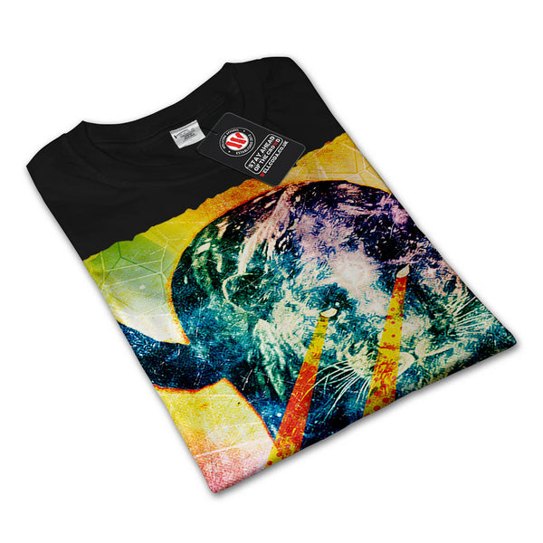 Panther Laser Beam Mens Long Sleeve T-Shirt