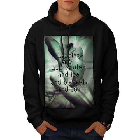 Cuddles Appreciated Mens Hoodie