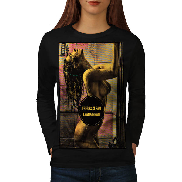 Fresh Clean Lean Womens Long Sleeve T-Shirt