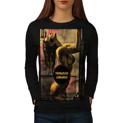 Fresh Clean Lean Womens Long Sleeve T-Shirt