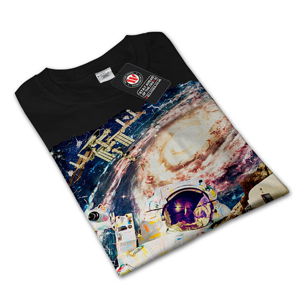 Solar System Style Mens Long Sleeve T-Shirt