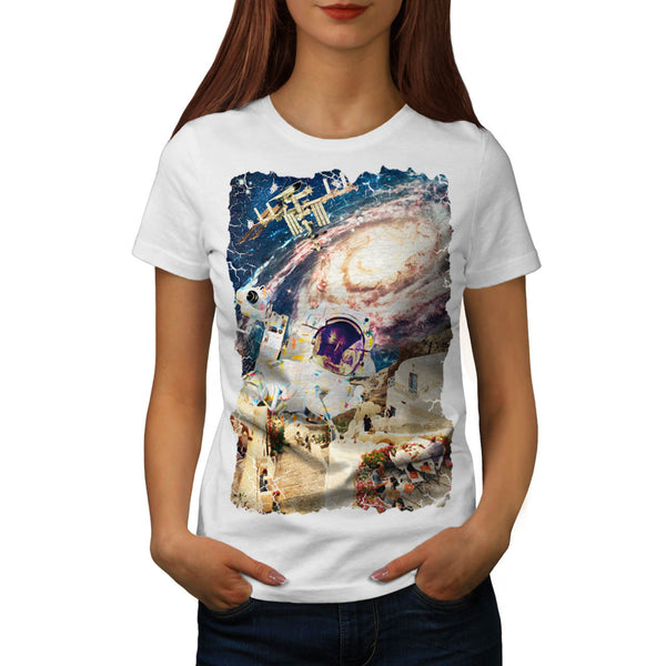Solar System Style Womens T-Shirt