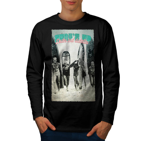Surf Riders Dream Mens Long Sleeve T-Shirt