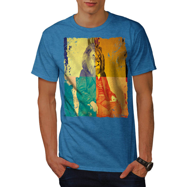 King Of Jungle Lion Mens T-Shirt