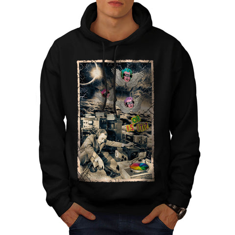 Nothing Real Theory Mens Hoodie