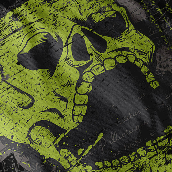 Skull Warrior Head Mens Hoodie