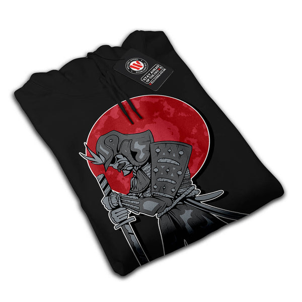 Japan Samurai Sun Mens Hoodie