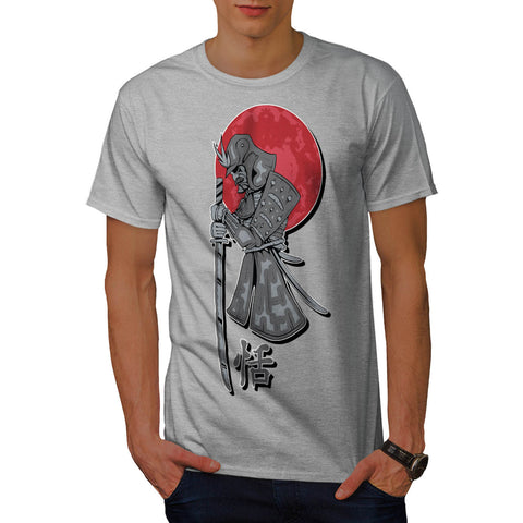 Japan Samurai Sun Mens T-Shirt
