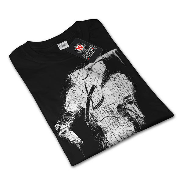 Crazy Shadow Ninja Mens Long Sleeve T-Shirt
