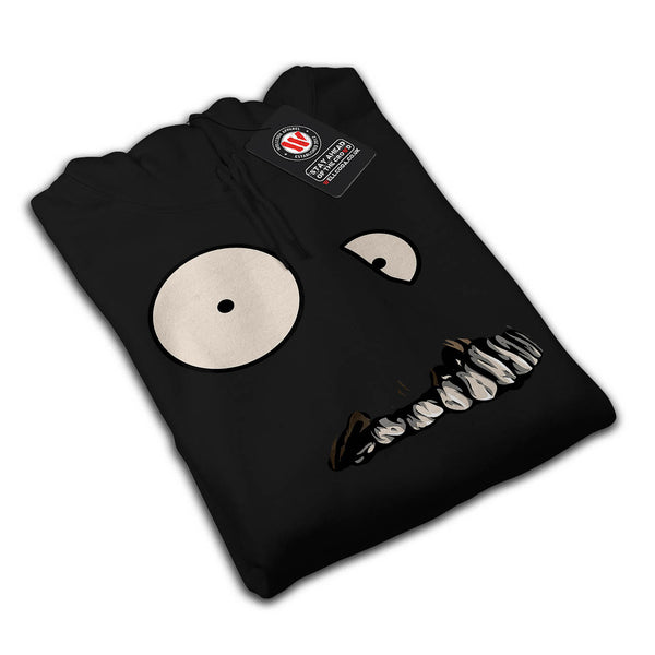 Crazy Freaky Face Mens Hoodie