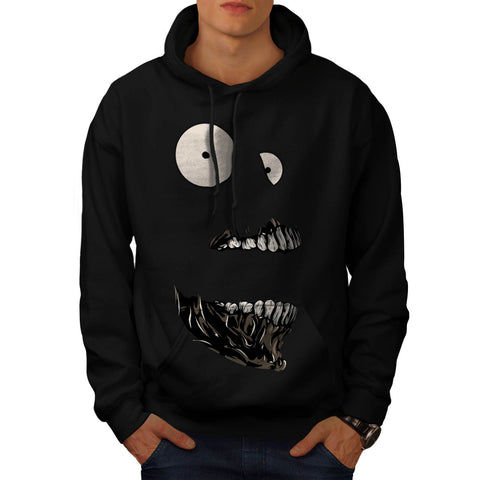 Crazy Freaky Face Mens Hoodie