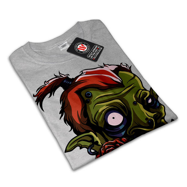 Zombie Romance Rose Mens T-Shirt