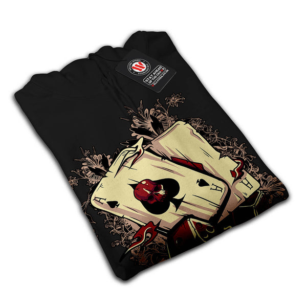 Casino Poker Player Mens Hoodie