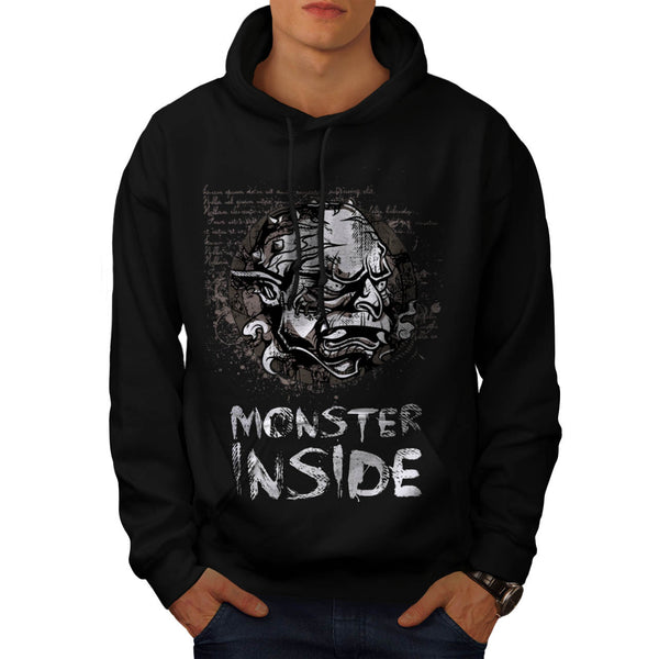 The Monster Inside Mens Hoodie