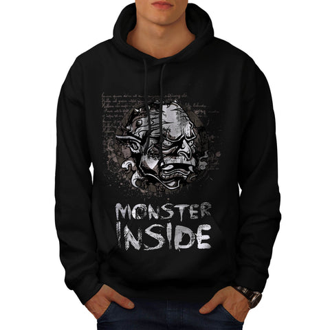 The Monster Inside Mens Hoodie