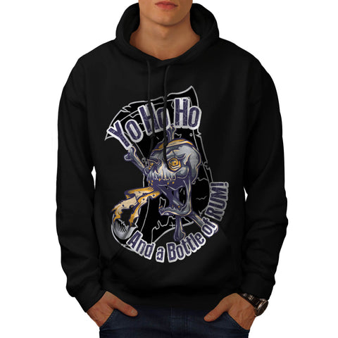 Yo Ho Ho Bottle Rum Mens Hoodie