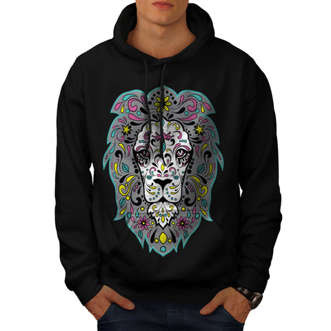 King Of Jungle Lion Mens Hoodie