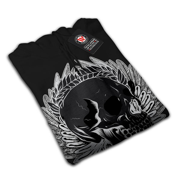 Horror Skull Head Mens Hoodie