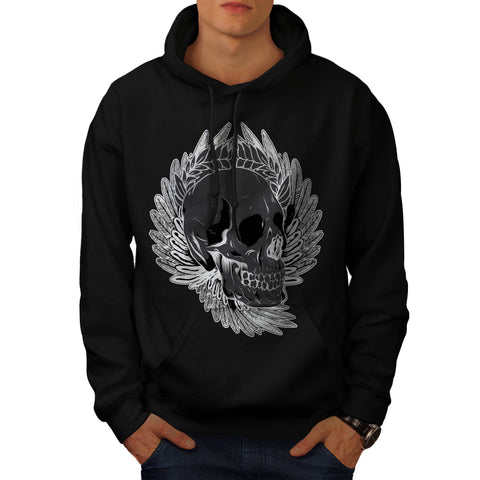 Horror Skull Head Mens Hoodie