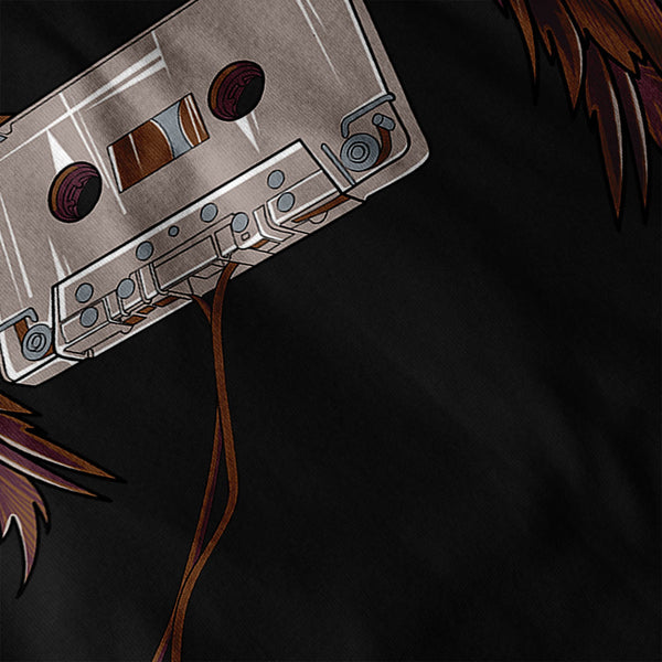 Tape Cassette Flight Mens Long Sleeve T-Shirt