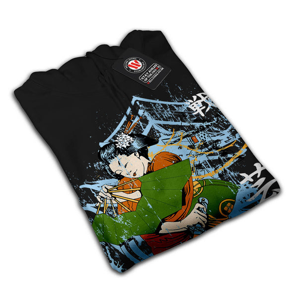 Geisha Japan Girl Mens Hoodie