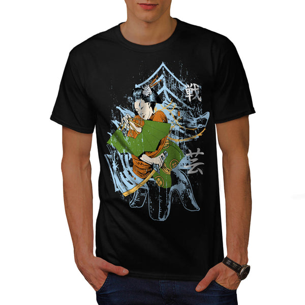 Geisha Japan Girl Mens T-Shirt