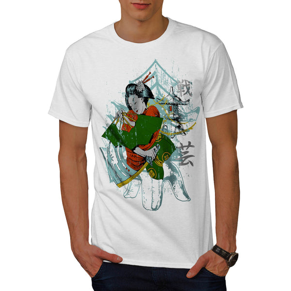 Geisha Japan Girl Mens T-Shirt