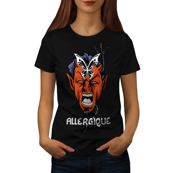 Allergique Devil Womens T-Shirt