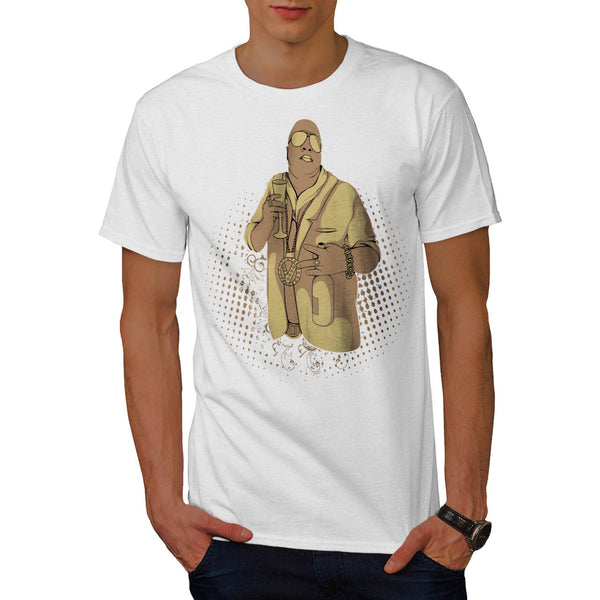Gangster Rapper Life Mens T-Shirt