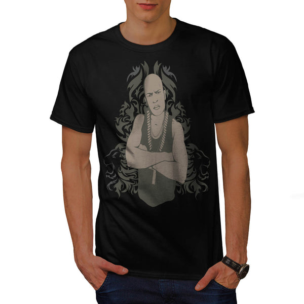 Gangster Rapper Thug Mens T-Shirt