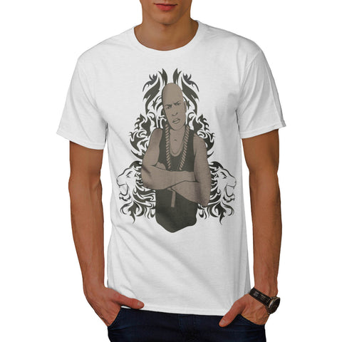 Gangster Rapper Thug Mens T-Shirt