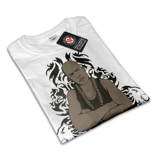 Gangster Rapper Thug Womens T-Shirt